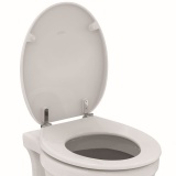 Cutout image of Ideal Standard Waverley White Classic Sandwich Toilet Seat